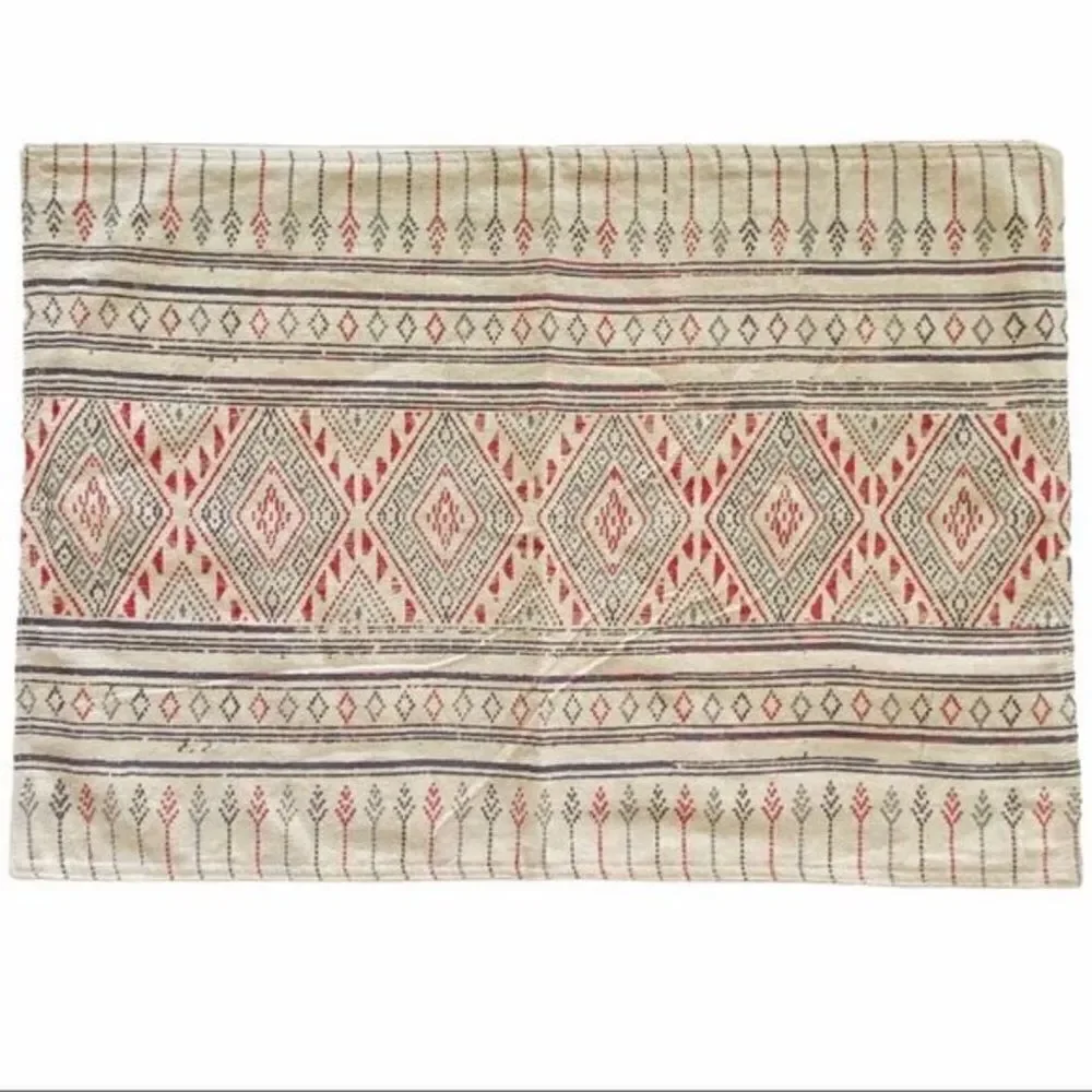 Levtex Scandinavian Christmas Place Mat Table Runner NWT
